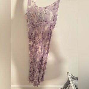 Purple floral J.Crew dress